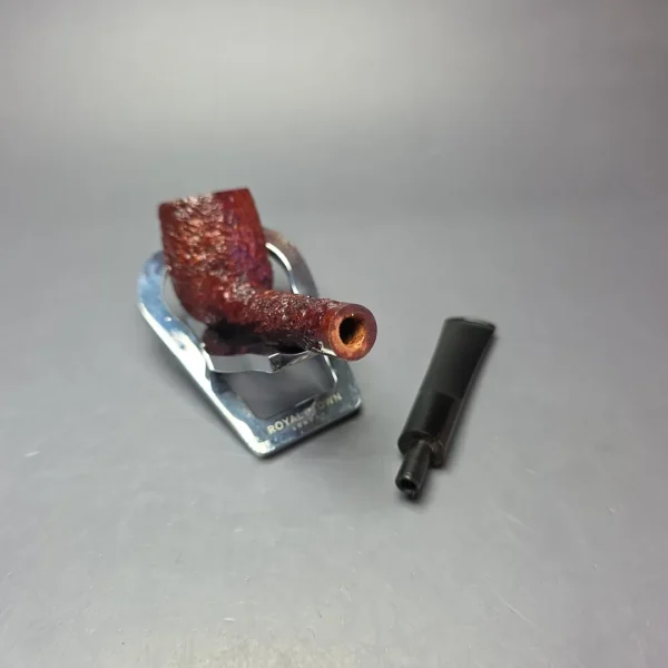 Sean Reum Glacier Partially Rusticated Lovat Estate Briar Pipe, American Estates - Image 11
