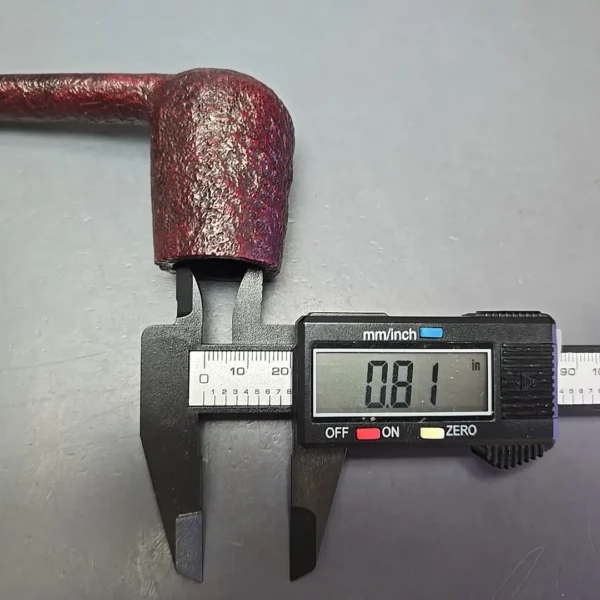 WO Larsen Super 68 Sandblasted Canadian Estate Briar Pipe, Danish Estates - Image 12