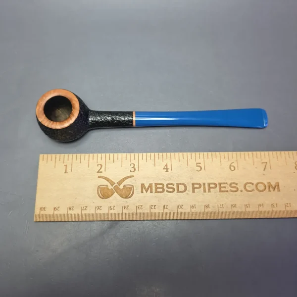 Neil Monier Partially Rusticated Prince Estate Briar Pipe, American Estates - Image 9