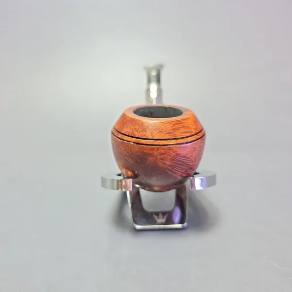 Dunhill 1992 Bruyere 3108 Smooth Bulldog w/ Silver Spigot Estate Briar Pipe, English Estates - Image 3