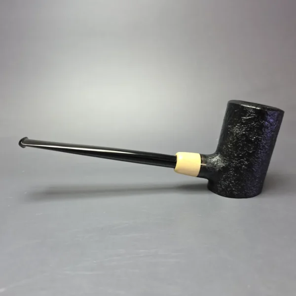 MBSD Briars “Re-Don” Sandblasted Poker w/ Boxwood, Briar Pipe, New - Image 4