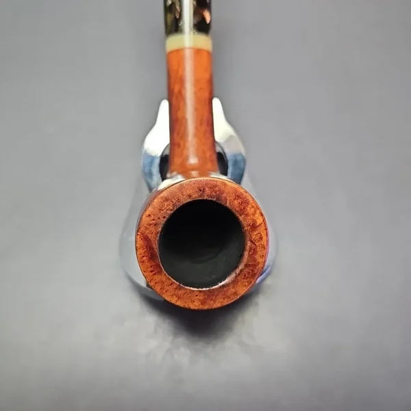 Lane Limited Smooth Lovat w/ Acrylic Estate Briar Pipe, Italian Estates - Image 6