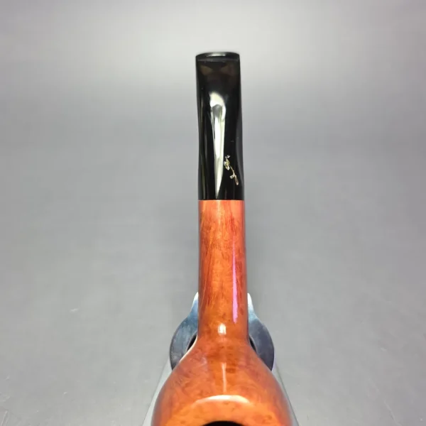 Savinelli Autograph 4 Smooth Brandy Estate Briar Pipe, Unsmoked, 6mm - Image 8