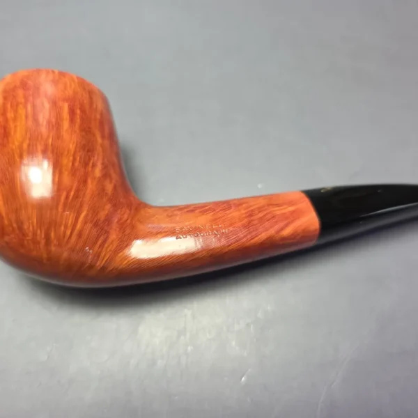 Savinelli Autograph 4 Smooth Brandy Estate Briar Pipe, Unsmoked, 6mm - Image 10