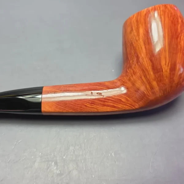 Savinelli Autograph 4 Smooth Brandy Estate Briar Pipe, Unsmoked, 6mm - Image 11