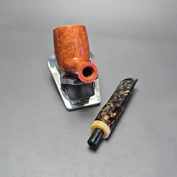 Lane Limited Smooth Lovat w/ Acrylic Estate Briar Pipe, Italian Estates - Image 14