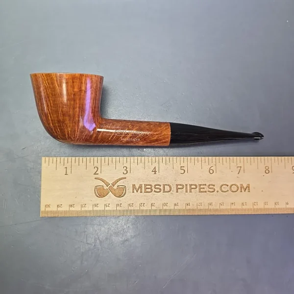James Upshall Empire Series Ambassador Magnum Smooth Dublin Estate Briar Pipe, Unsmoked - Image 10