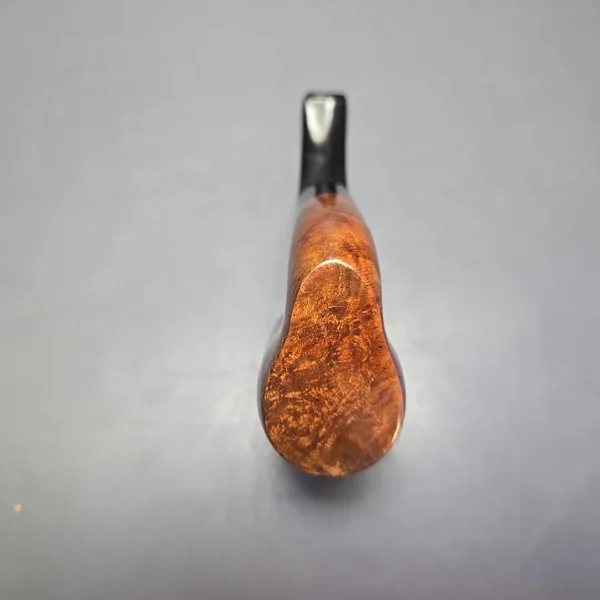 James Upshall (c. 1980s) P Grade Smooth Oom Paul Sitter Estate Briar Pipe, Unsmoked - Image 8