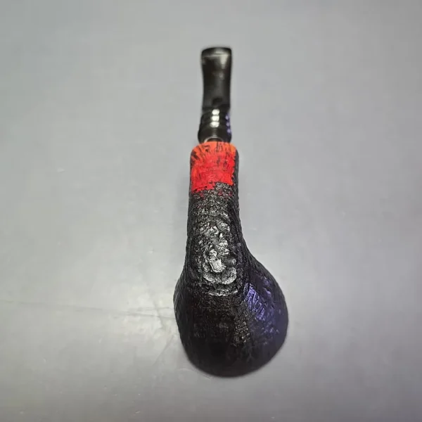 Nording 5 Partially Sandblasted Freehand Estate Briar Pipe, Danish Estates - Image 9