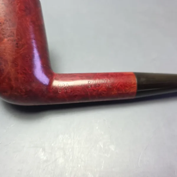 Dunhill 1961 Bruyere ODA 848 Smooth Dublin Estate Briar Pipe, English Estates - Image 8