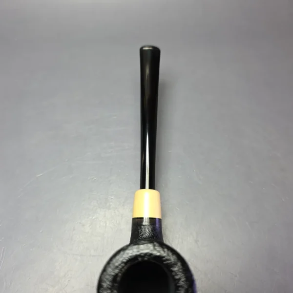 MBSD Briars “Re-Don” Sandblasted Poker w/ Boxwood, Briar Pipe, New - Image 6