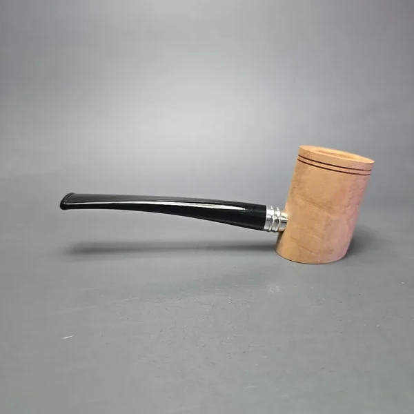 Rattray's Ahoy Smooth Natural Poker Estate Briar Pipe, Unsmoked, 9mm - Image 4