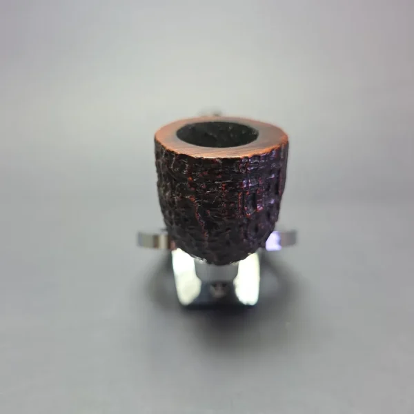 Dunhill 1969 Shell Briar 36 Sandblasted Liverpool w/ Dental Relief Lip Estate Briar Pipe, English Estates - Image 4