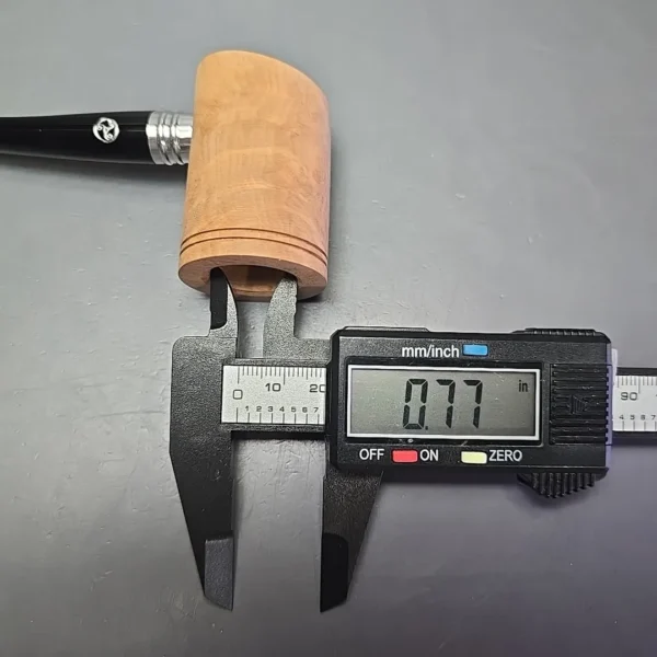 Rattray's Ahoy Smooth Natural Poker Estate Briar Pipe, Unsmoked, 9mm - Image 12