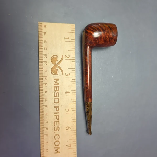 Bruno Nuttens Heritage H3 Smooth Canadian w/ Ebonite Briar Pipe, New - Image 9