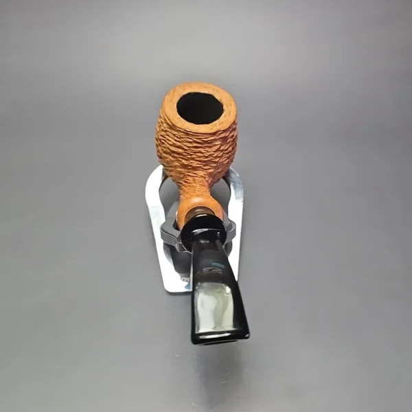 Ercole Bogni Rusticated Apple Estate Briar Pipe, Unsmoked - Image 5