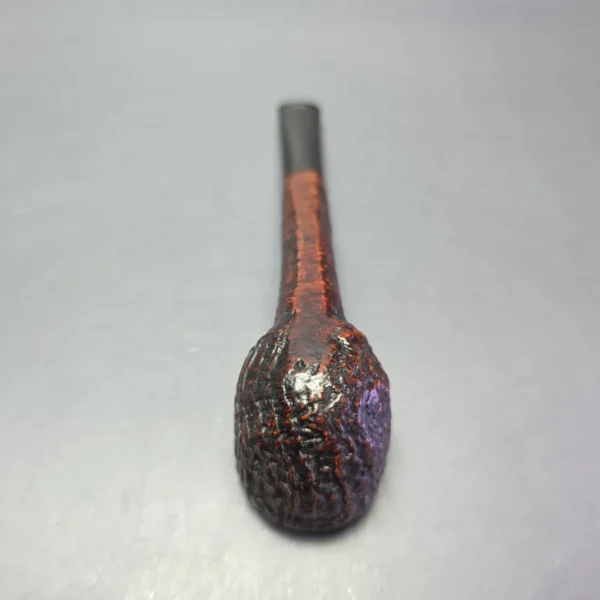 Dunhill 1969 Shell Briar 36 Sandblasted Liverpool w/ Dental Relief Lip Estate Briar Pipe, English Estates - Image 8