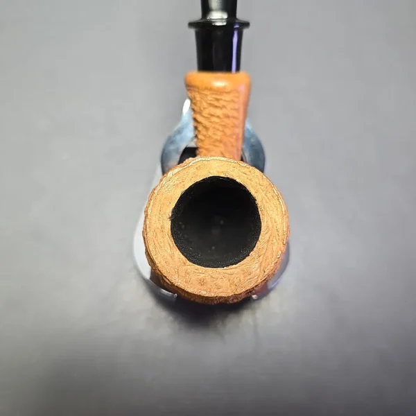 Ercole Bogni Rusticated Apple Estate Briar Pipe, Unsmoked - Image 6