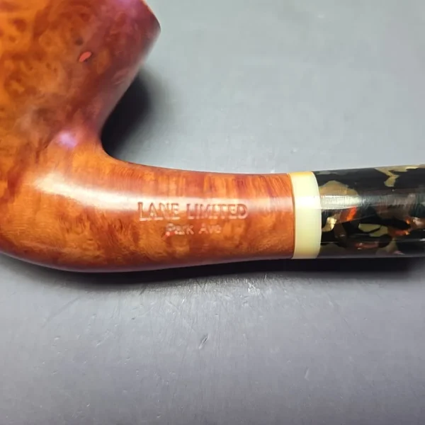 Lane Limited Smooth Bent Dublin w/ Acrylic Estate Briar Pipe, Italian Estates - Image 10