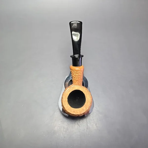 Ercole Bogni Rusticated Apple Estate Briar Pipe, Unsmoked - Image 8