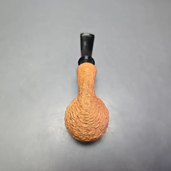 Ercole Bogni Rusticated Apple Estate Briar Pipe, Unsmoked - Image 9