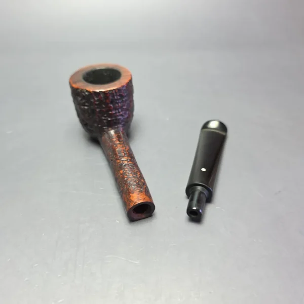 Dunhill 1969 Shell Briar 36 Sandblasted Liverpool w/ Dental Relief Lip Estate Briar Pipe, English Estates - Image 12