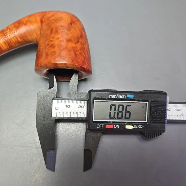 Lane Limited Smooth Bent Dublin w/ Acrylic Estate Briar Pipe, Italian Estates - Image 13