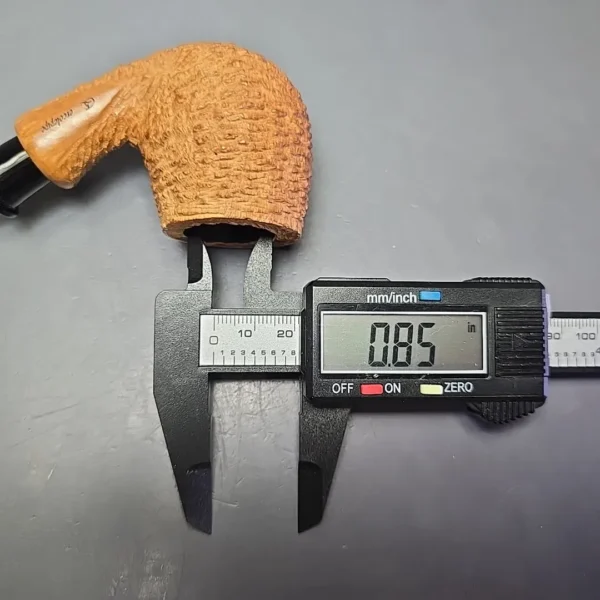 Ercole Bogni Rusticated Apple Estate Briar Pipe, Unsmoked - Image 12