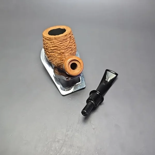 Ercole Bogni Rusticated Apple Estate Briar Pipe, Unsmoked - Image 13