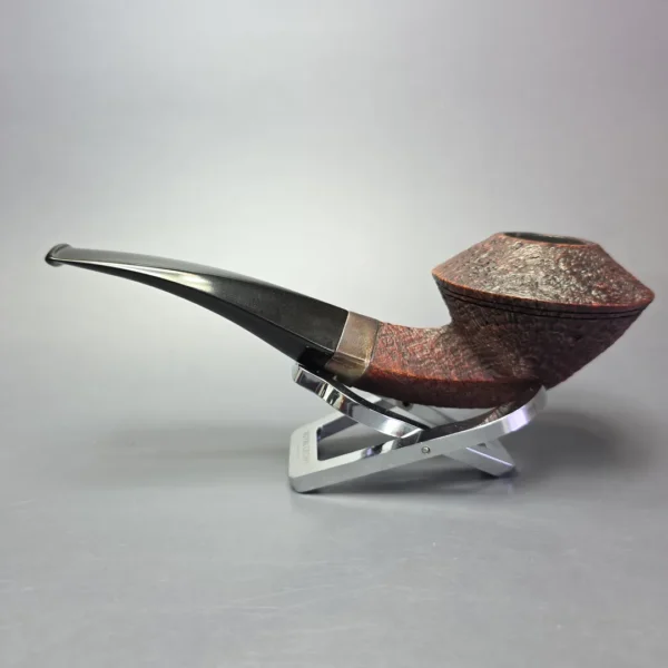 Brad Pohlmann Sandblasted John Bull Bulldog Estate Briar Pipe, American Estates - Image 4
