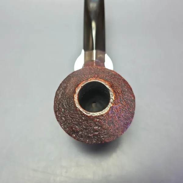 Brad Pohlmann Sandblasted John Bull Bulldog Estate Briar Pipe, American Estates - Image 5