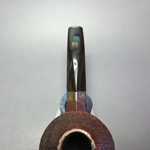 Brad Pohlmann Sandblasted John Bull Bulldog Estate Briar Pipe, American Estates - Image 6