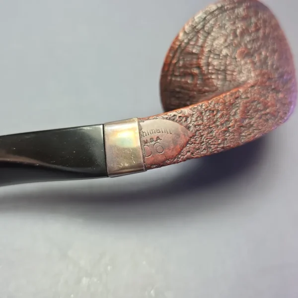 Brad Pohlmann Sandblasted John Bull Bulldog Estate Briar Pipe, American Estates - Image 8