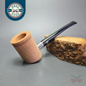 Rattray's Ahoy Smooth Natural Poker Estate Briar Pipe, Unsmoked, 9mm