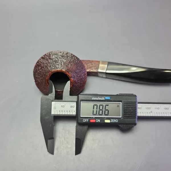 Brad Pohlmann Sandblasted John Bull Bulldog Estate Briar Pipe, American Estates - Image 10