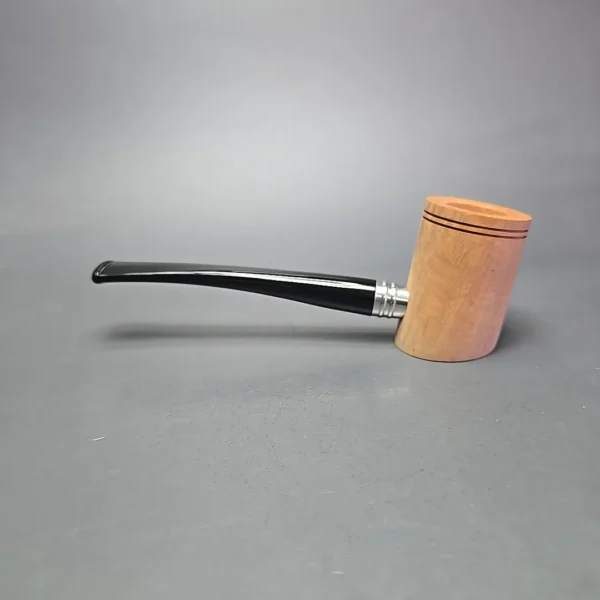 Rattray's Ahoy Smooth Natural Poker Estate Briar Pipe, Unsmoked, 9mm - Image 4