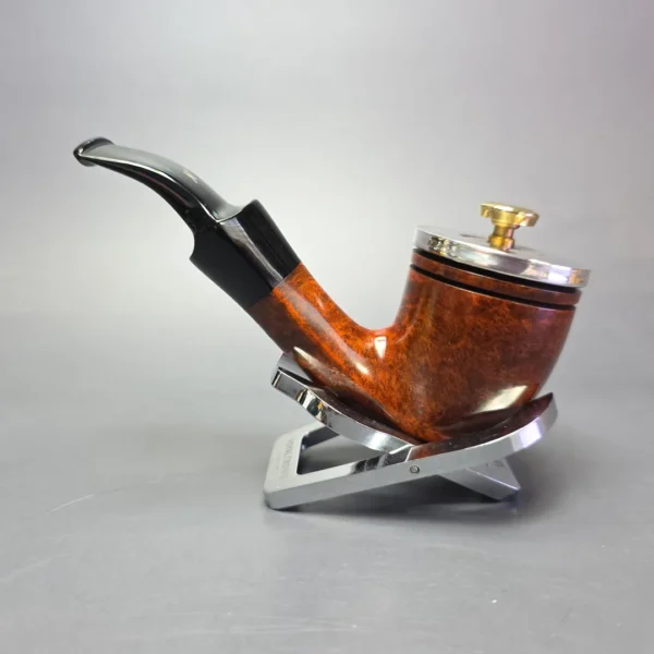 Nording Smooth Dublin with Silver Cap and Tamper (9mm) (Unsmoked Estate) - Image 4