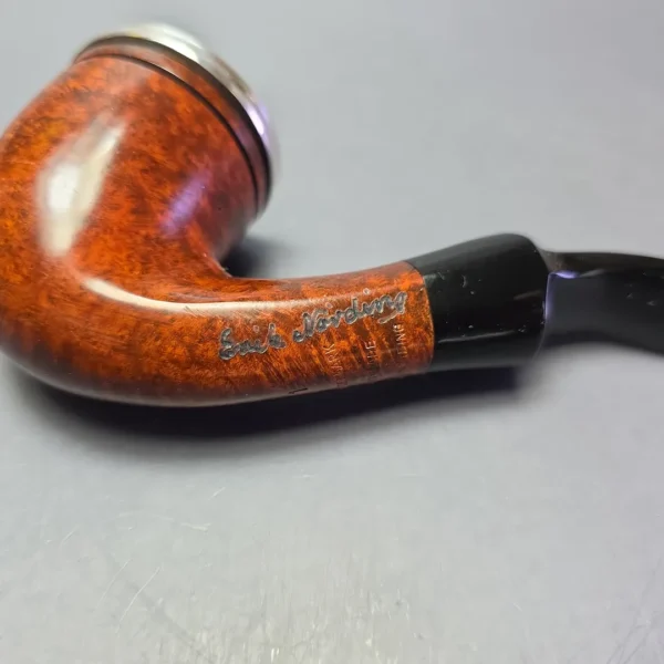 Nording Smooth Dublin with Silver Cap and Tamper (9mm) (Unsmoked Estate) - Image 7