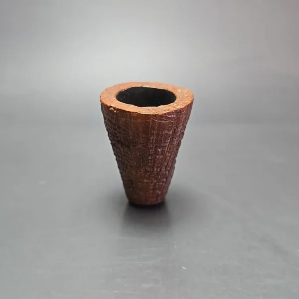 Charatan's Make Reuben Era (c. 1950s) Free Hand Relief Sandblasted Dublin Estate Briar Pipe, English Estates - Image 3