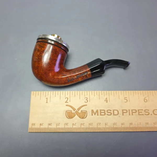 Nording Smooth Dublin with Silver Cap and Tamper (9mm) (Unsmoked Estate) - Image 9