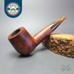 Gigi Elegance 091 Smooth Liverpool w/ Horn Estate Briar Pipe, Unsmoked, 9mm