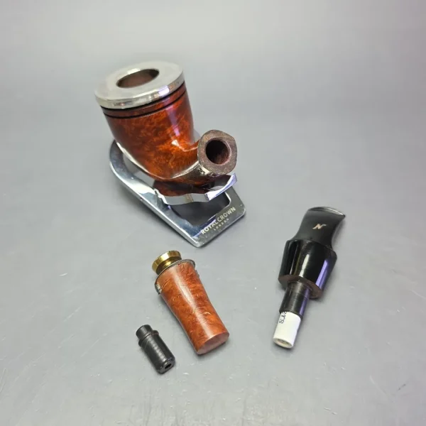 Nording Smooth Dublin with Silver Cap and Tamper (9mm) (Unsmoked Estate) - Image 10