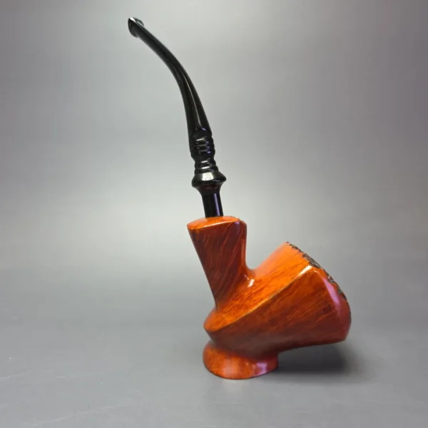 Nording Extra Grade XL Smooth Freehand Sitter Estate Briar Pipe, Danish Estates - Image 4