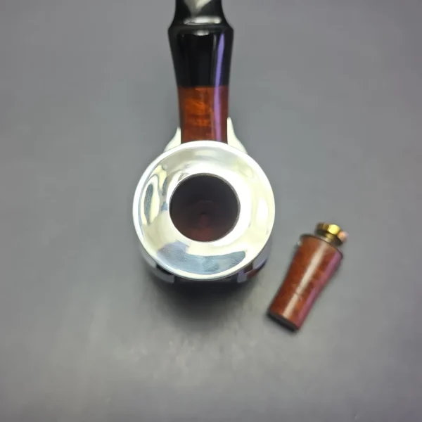 Nording Smooth Dublin with Silver Cap and Tamper (9mm) (Unsmoked Estate) - Image 11