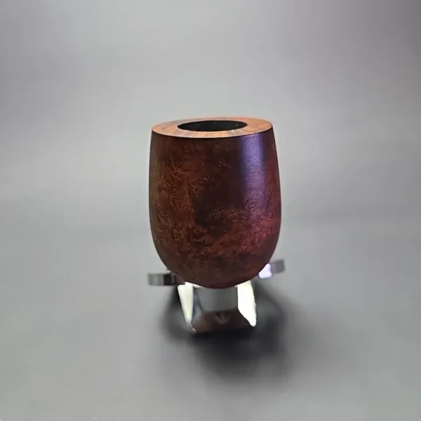 Gigi Elegance 091 Smooth Liverpool w/ Horn Estate Briar Pipe, Unsmoked, 9mm - Image 3