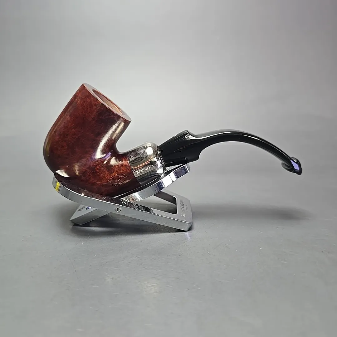 Savinelli Dry System 620 Smooth Oom Paul Estate Briar Pipe, Italian Estates, 6mm - Image 2