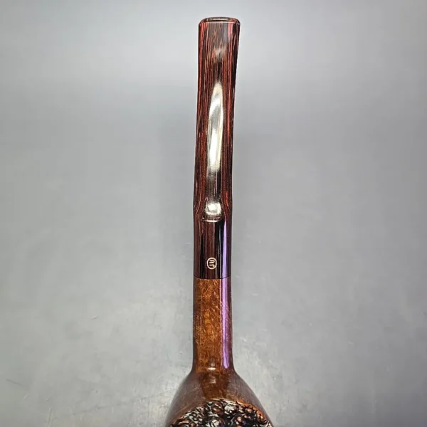 James Upshall Empire Series Executive XXL Smooth Poker w/ Cumberland Estate Briar Pipe, Unsmoked - Image 7