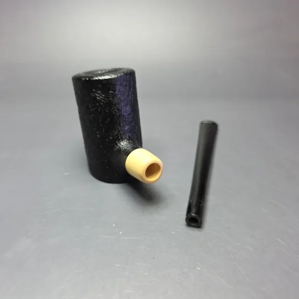 MBSD Briars “Re-Don” Sandblasted Poker w/ Boxwood, Briar Pipe, New - Image 10