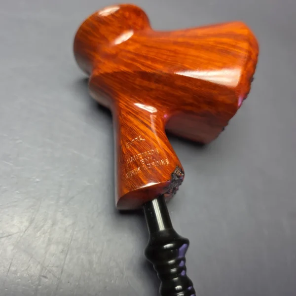 Nording Extra Grade XL Smooth Freehand Sitter Estate Briar Pipe, Danish Estates - Image 8