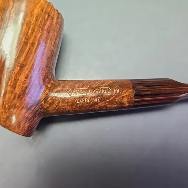 James Upshall Empire Series Executive XXL Smooth Poker w/ Cumberland Estate Briar Pipe, Unsmoked - Image 9
